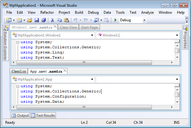 Two horizontal tab groups Two horizontal tab groups