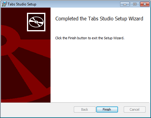 Tabs Studio Setup Step 3