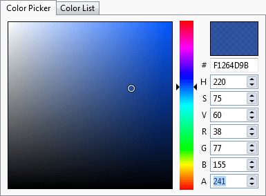 Color Picker from SharpDevelop