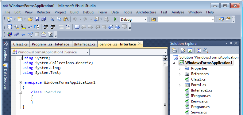 Grouping class and interface tabs using title grouping regex and the ITransform add-in Grouping class and interface tabs using title grouping regex and the ITransform add-in