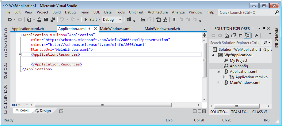 Visual Studio 11 Beta light color theme